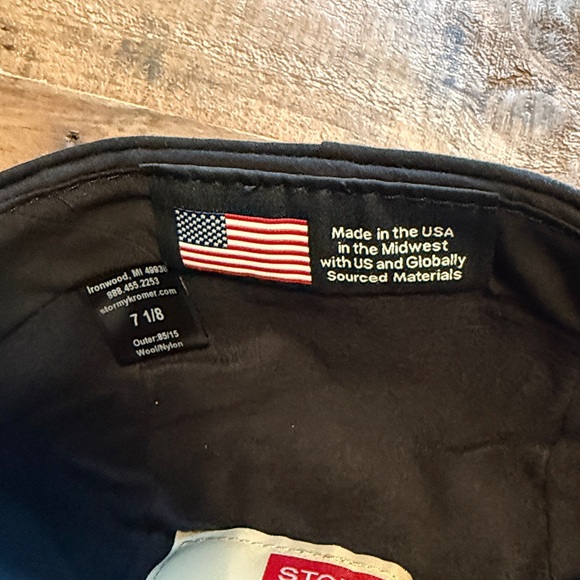 NWT Stormy Kromer Black Wool Cap - Picture 5 of 6